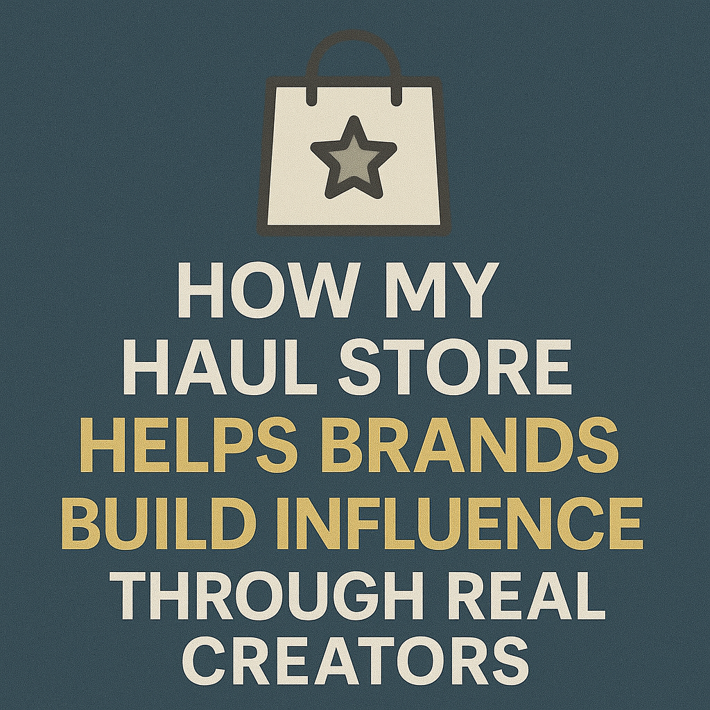 How My Haul Store Helps Brands Build Influence Through Real Creators