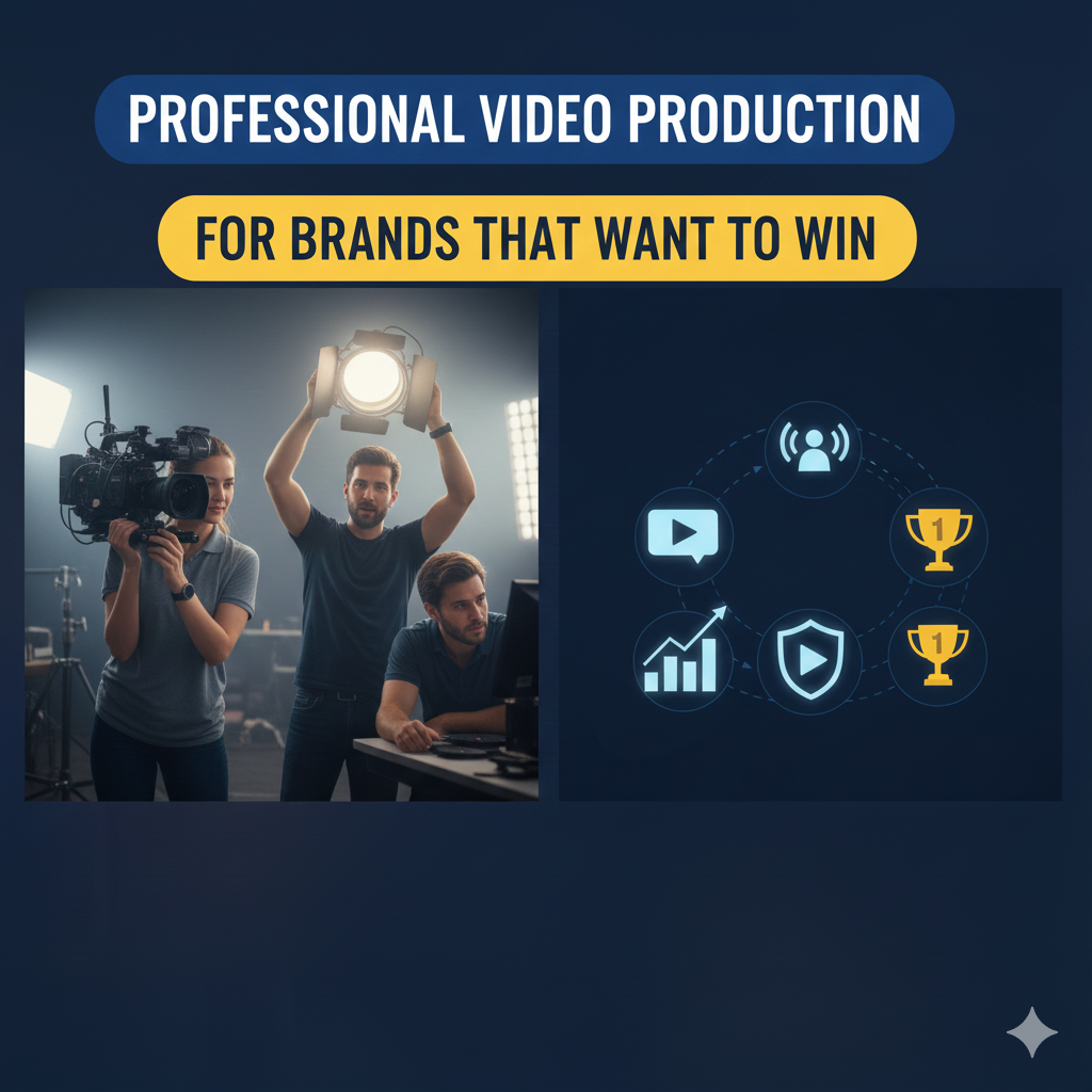 Professional Video Production for Brands That Want to Win
