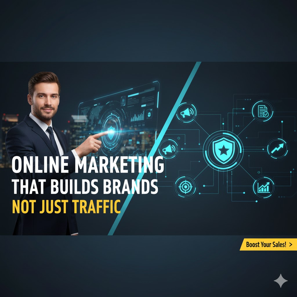 Online Marketing That Builds Brands, Not Just Traffic